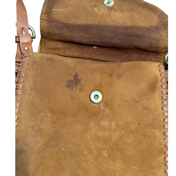 Sancia Leather Fringe Backpack as is - Picture 5 of 9